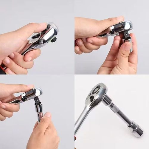 12Pcs 1/2" Ratchet Socket Spanner Set 8-24mm