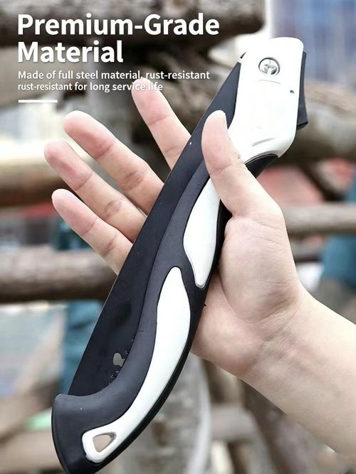 Fast‑Folding Hand Saw, Sharp Manual Saw for Household Woodworking, Garden & Outdoor Use