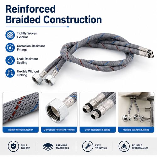Hot & cold water adjustable faucet