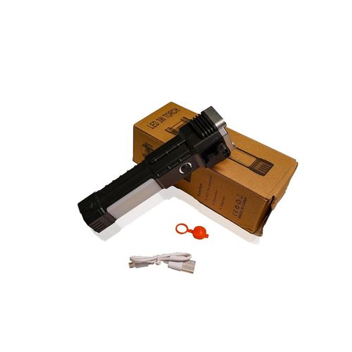 Rechargeable LED Flashlight & Car Safety Hammer