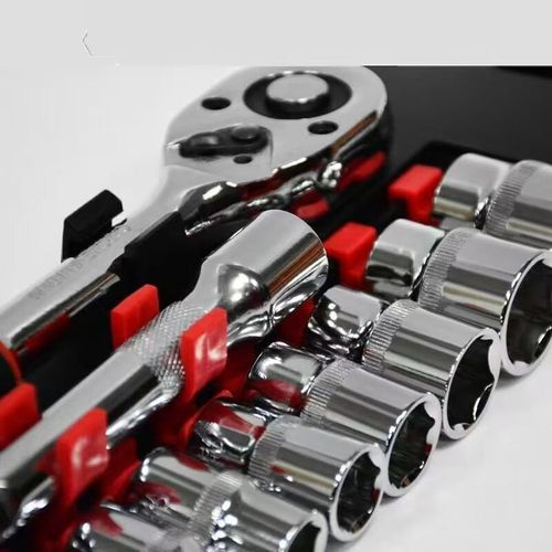 12Pcs 1/2" Ratchet Socket Spanner Set 8-24mm