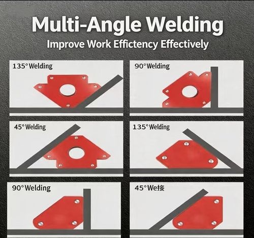 Strong Magnetic Welding Fixture, Multi‑Angle One‑Man Operation Auxiliary Tool for Welders