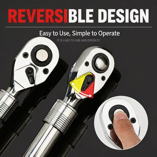 1/2" 72-Tooth Extendable Ratchet Wrench