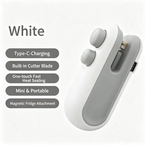 Portable Hand Press Sealer, Mini Household Snack Bag Sealing Device