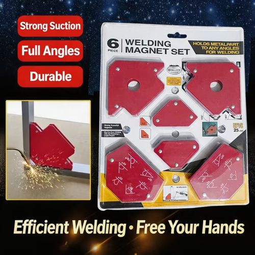 Strong Magnetic Welding Fixture, Multi‑Angle One‑Man Operation Auxiliary Tool for Welders