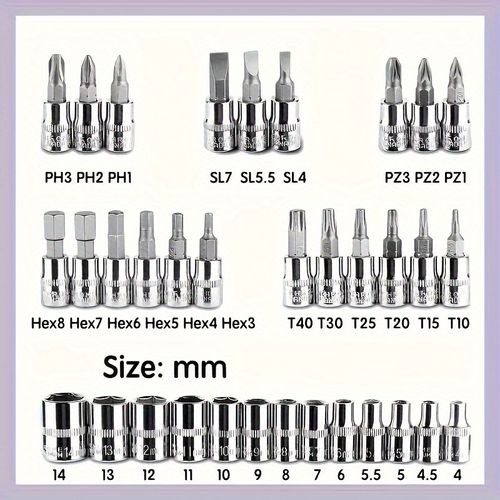 46-Piece Ratchet Wrench Set