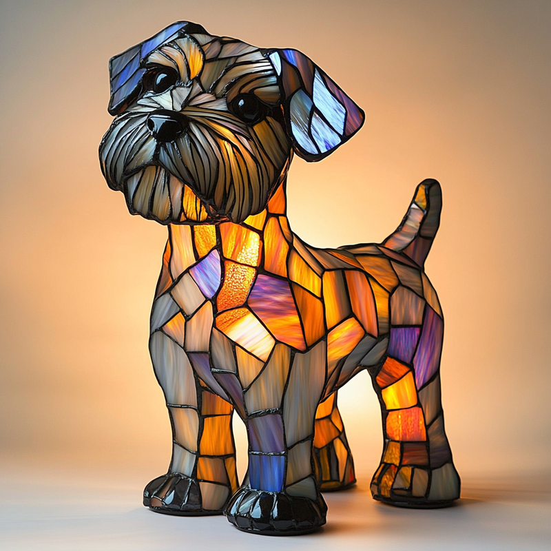 Schnauzer Lampe