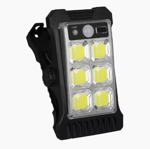 Portable Solar Clip Lights Motion Sensor Outdoor Solar LED Security Light