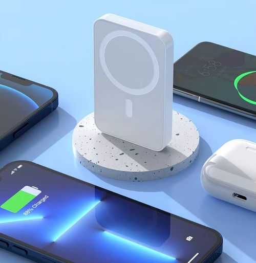 20W Magnetic Wireless Portable Power Bank 10000 Mobile Power Supply for Apple and Android