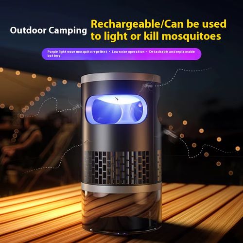 Removable Battery Silent Mosquito Trap Indoor Outdoor USB UVA Ultraviolet Night Light Mosquito Repeller Plug-in Killer Lamp