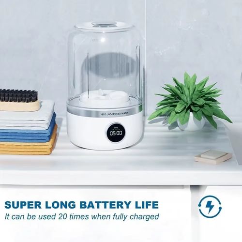 Wireless Portable Mini underwear socks washing Cup mini size automatic