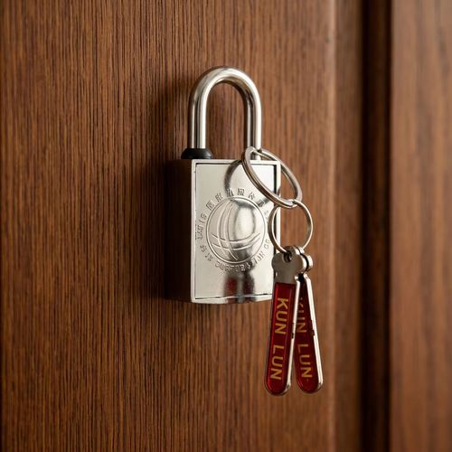 Magnetic induction anti-theft password padlock