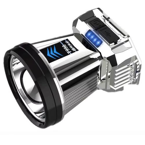 Large Light Cup Strong Light LED Headlight Head Wearing Outdoor Working Headlamp Long Life Battery Display Camping Fishing Light