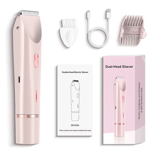 Portable 2 In 1 Mini Electric Shaver Painless Full Body Hair Remover For Men Women