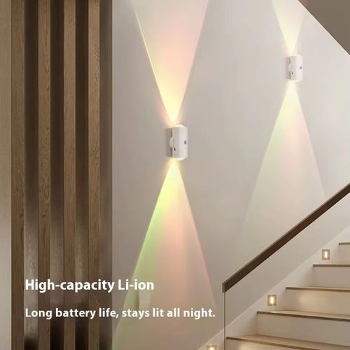Smart LED Night Light with Magnetic Ambient Sense Colorful Mini Wall Light for Bedroom Mini Hallway Sensor Wall Light