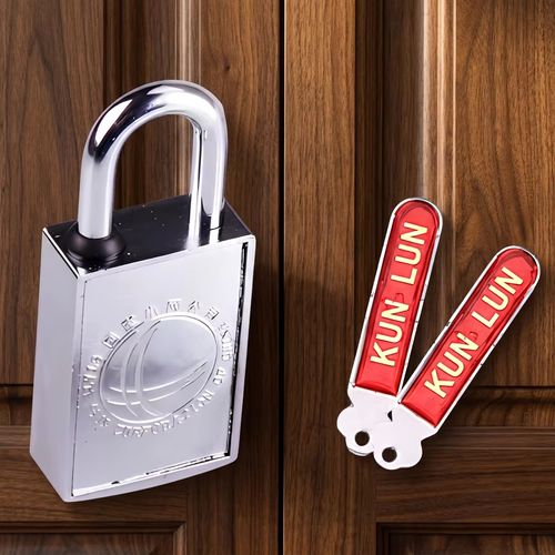Magnetic induction anti-theft password padlock