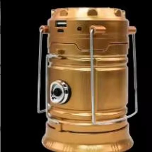 Portable LED Solar Powered Emergency Lantern Light Outdoor Rechargeable Lantern for Camping