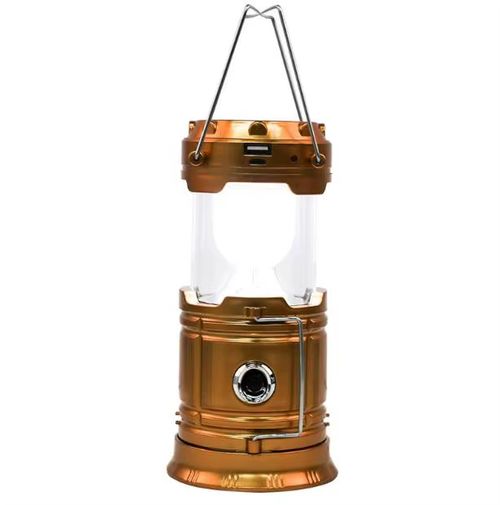 Portable LED Solar Powered Emergency Lantern Light Outdoor Rechargeable Lantern for Camping