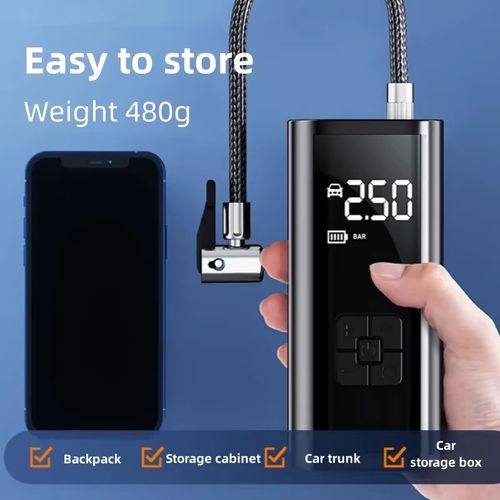 12V Wireless Tire Inflator 150PSI Cordless Air Pump