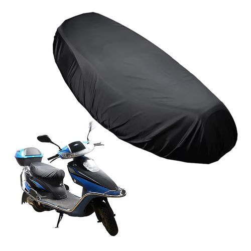 Waterproof Breathable Electric Vehicle Black Motorbike Seat Protector Scooter Sun Proof Seat Cover