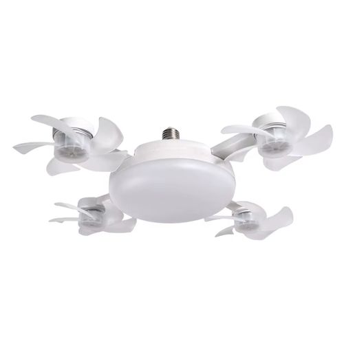 Ceiling Led Fan Light Dimming Fan Bulb Drone Energy-saving Decorative Home Remote Control Modern Led Air Cooling Ceiling Fan