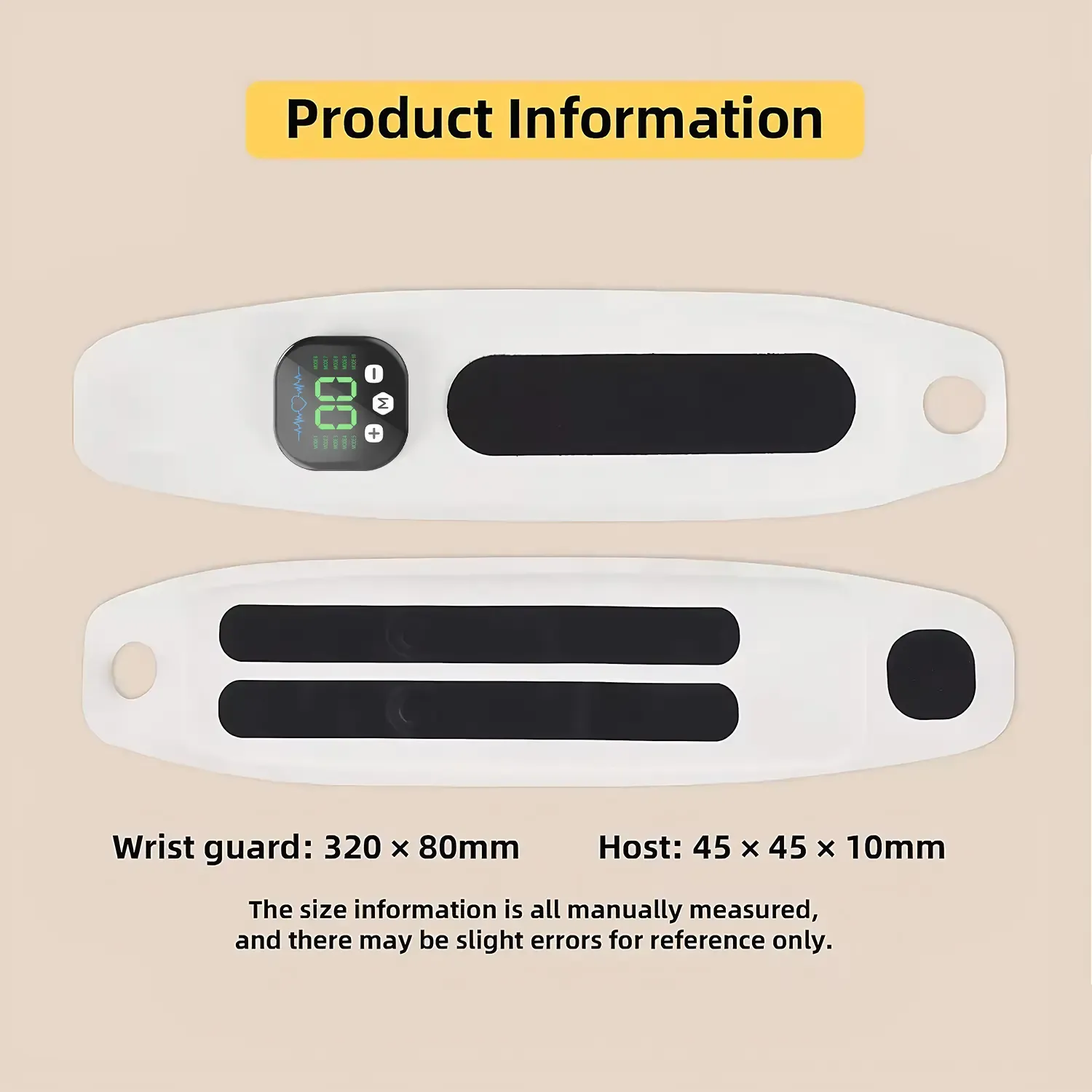 EMS Wrist Massager, Post‑Sport Muscle Relaxation, Cordless Portable Multi‑Mode Pulse Wrist Care Device, Ghana COD Free Delivery