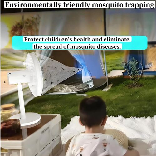 Fan Mosquito Catching Net with Lure Light | Ghana COD