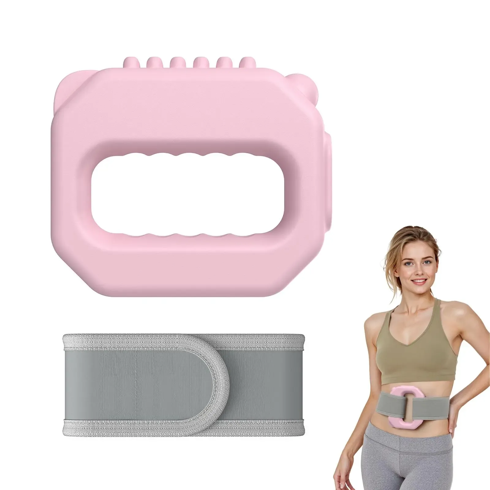 6‑Speed Adjustable Cordless Portable Fascia Ring Massager, Hands‑Free Deep Vibration Muscle Relaxer for Neck Shoulder Waist Leg, Silent Massage Tool for Sedentary & Workout Use