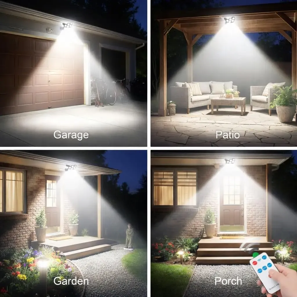 Camera-Style Solar Motion Sensor Outdoor Wall Light Ghana