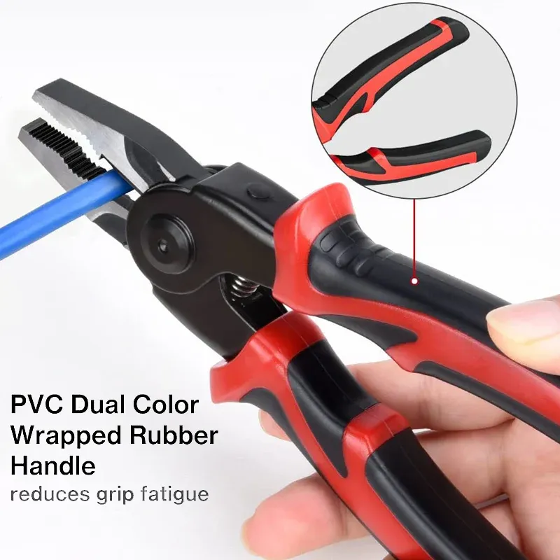5-in-1 Multifunctional Pliers Tool Set – Wire Stripper, Cutter & Crimping Tool 🔧