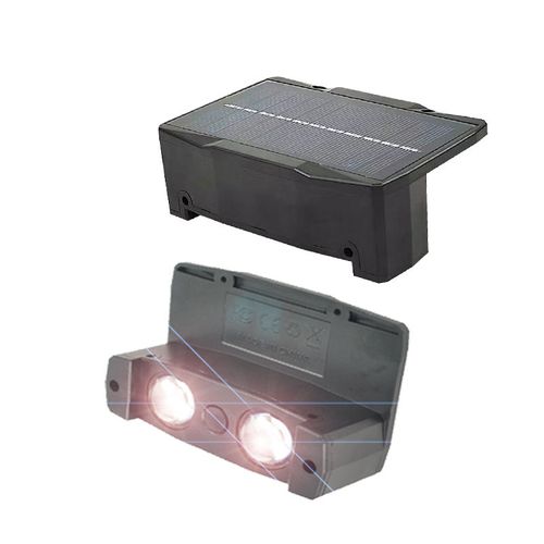 Solar Wall Washer Light IP65 Waterproof 10‑Color Decor Wall Lamp No Wiring For Courtyard Fence