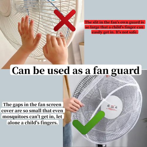 Fan Mosquito Catching Net with Lure Light | Ghana COD