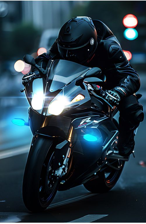 Motorcycle LED Projection Turn Signal Light, High Brightness Waterproof Modification Lamp