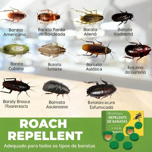 Repelente de Baratas, Limpeza Potente para Uso Doméstico, Quarto e Cozinha, Exterminador de Baratas em Gel, Kit de Controlo de Pragas, Saquetas Repelentes de Roedores para Ambientes Interiores