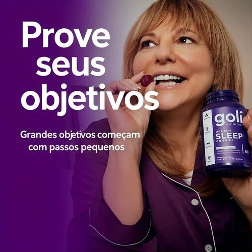Goma para dormir - Melatonina, Vitamina D, Magnésio, Extrato de Erva-príncipe, Sem gelatina, Sem glúten, Vegan e Não OGM