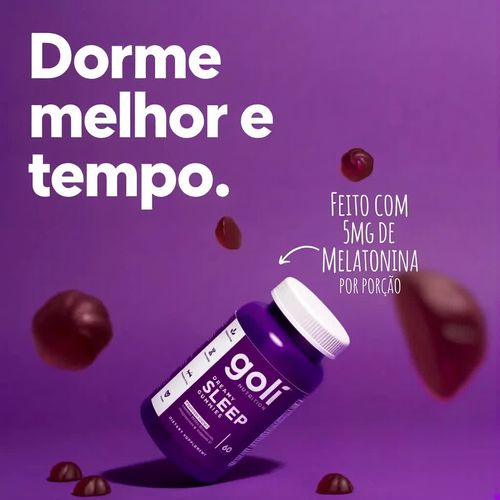 Goma para dormir - Melatonina, Vitamina D, Magnésio, Extrato de Erva-príncipe, Sem gelatina, Sem glúten, Vegan e Não OGM