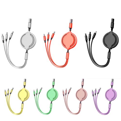 Retractable 3 in1 Multi Usb