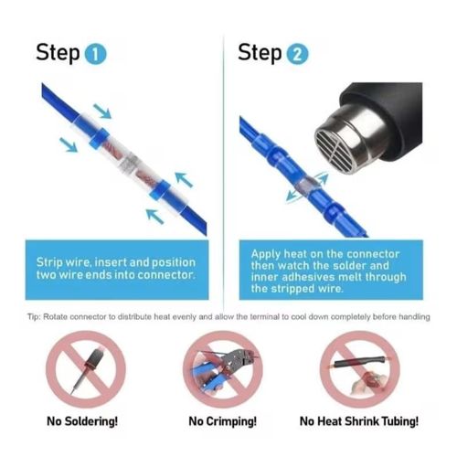 🔥Hot Seller🔥 COD！Pressure-free solder rings, heat-shrink tubing, quick connectors, adhesive-backed connectors, waterproof wire protection sleeves, and thermally insulated terminals