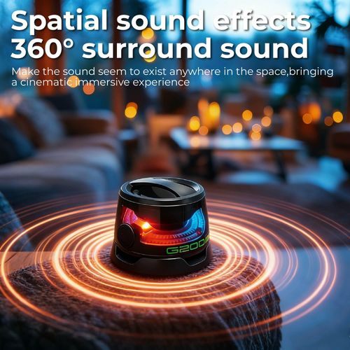 🔥Hot Seller🔥 COD！G200 Magnetic Wireless Mini Gaming Speaker with Outdoor Subwoofer—Portable, Chainable Bluetooth Speaker