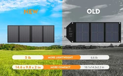 🔥Hot Seller🔥 COD！Solar Folding Kit 30-200W 18V Power Supply & Energy Storage Solar Kit Outdoor Solar PV Panel Folding Kit