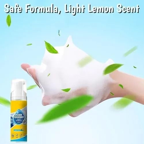 🔥Hot Seller🔥 COD！Multi-Purpose Foam Cleaner – Deep Cleans Car Interiors, Leather Seats & White Sneakers