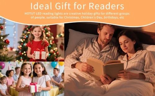🔥Hot Seller🔥 COD！New LED Flat Panel Reading Light, Rechargeable Reading Lamp, Portable for Dorms and Bedrooms, Student-Friendly, Cross-Border USB Night Light