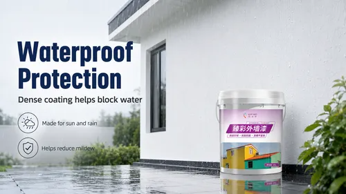 🔥Hot Seller🔥 COD！Latex Paint for Exterior Walls—Waterproof, UV-Resistant, Fade-Resistant, Water-Based, Eco-Friendly, Wall Renovation Paint