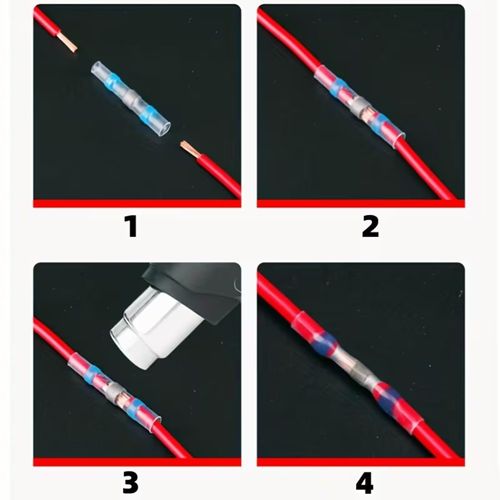 🔥Hot Seller🔥 COD！Pressure-free solder rings, heat-shrink tubing, quick connectors, adhesive-backed connectors, waterproof wire protection sleeves, and thermally insulated terminals