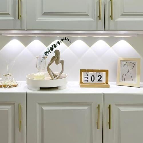 🔥Hot Seller🔥 COD！Smart LED Motion-Sensor Light, Ultra-Thin Peephole-Style Hill-Shaped Light Strip, Rechargeable, Self-Adhesive, for Wardrobes, Wine Cabinets, and Kitchen Cabinets