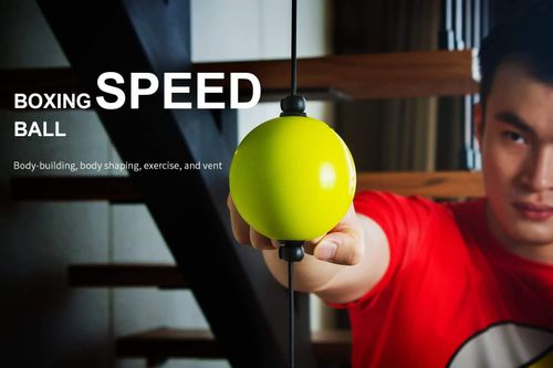 🔥Hot Seller🔥 COD！Suction Cup-Mounted Boxing Speed Ball—Home Fitness Boxing Training Ball for Physical Conditioning and Multifunctional Speed Training