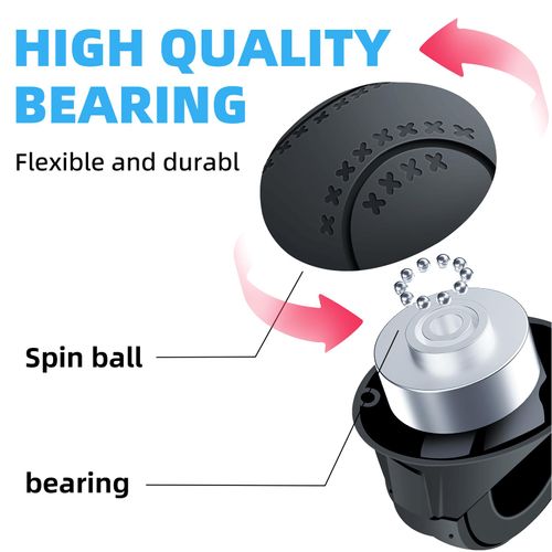🔥Hot Seller🔥 COD！Multifunctional High-End Driving Gadget for Car Steering Wheels: One-Handed Steering Assistance and Creative Driving Aid