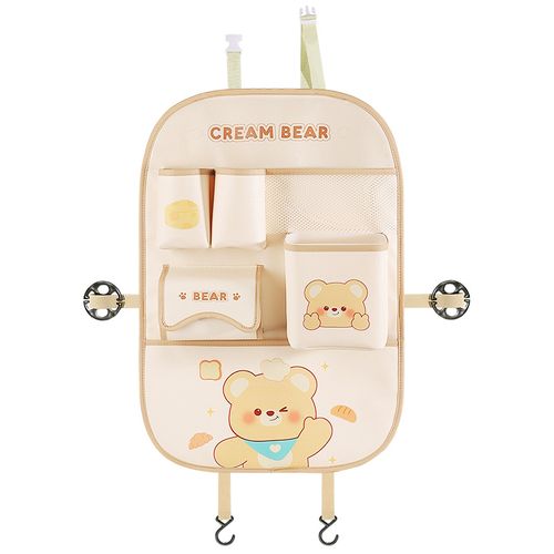 Bolsa de armazenamento anti-chute no encosto do assento do carro