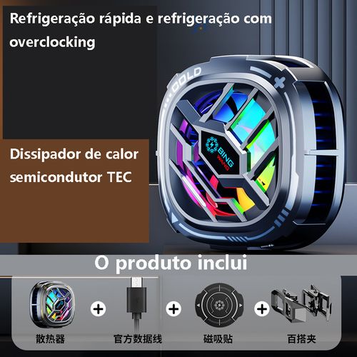 Radiador de telefone móvel refrigerando, display digital refrigerando, telefone móvel