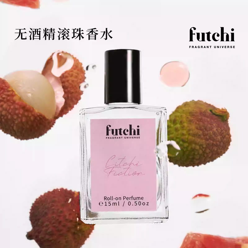 futchi女士香水15ml滾珠香水淡香無酒精浪漫約會